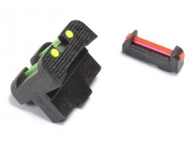 Fiber Optic Sight Set for ACP Pistol